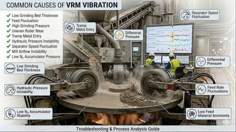 COMMON CAUSES OF VRM VIBRATION