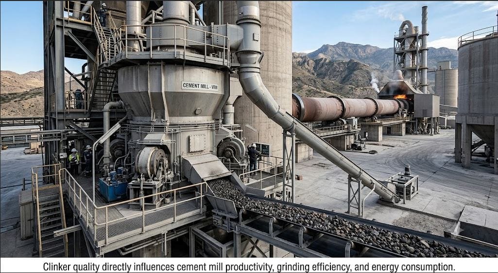 How Clinker Quality Affects Cement Mill Performance 2 Impact of Clinker Quality on Cement Mill Production Efficiency and Specific Power Consumption