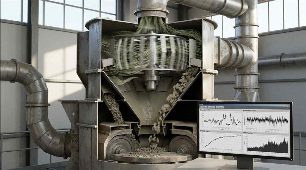 Common Causes of Vibration in Vertical Roller Mills (VRM) 10 Separator Speed Fluctuation