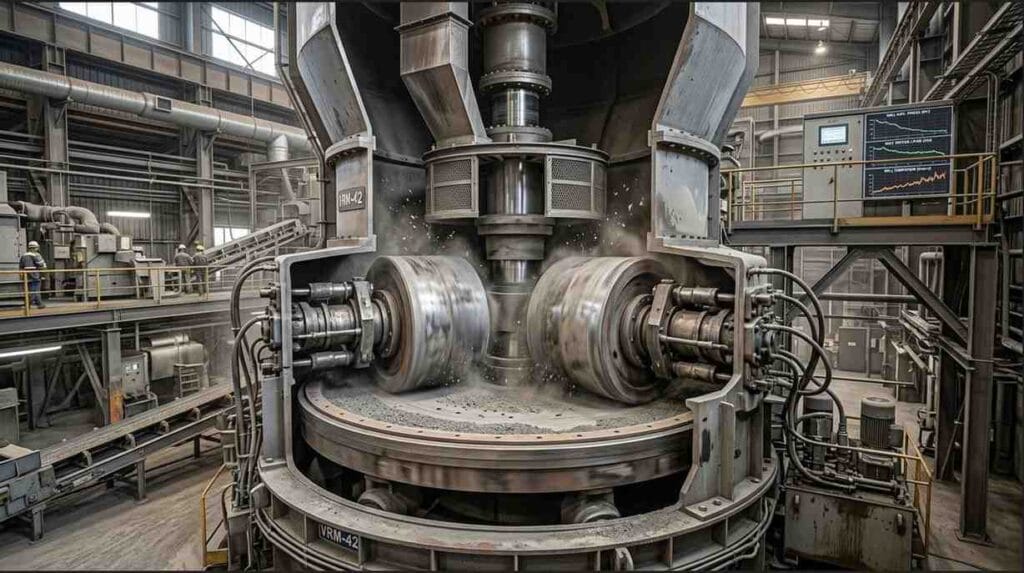 Common Causes of Vibration in Vertical Roller Mills (VRM) 4 Low Grinding Bed Thickness