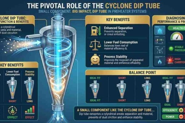 Cyclone Dip Tube Optimization: Improving Separation Efficiency and Reducing Pressure Drop