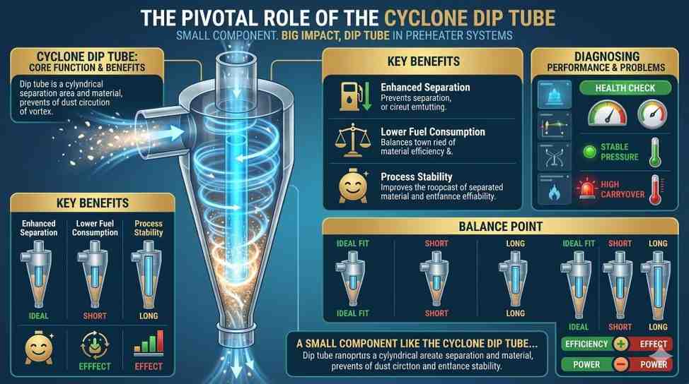 Cyclone Dip Tube Optimization: Improving Separation Efficiency and Reducing Pressure Drop