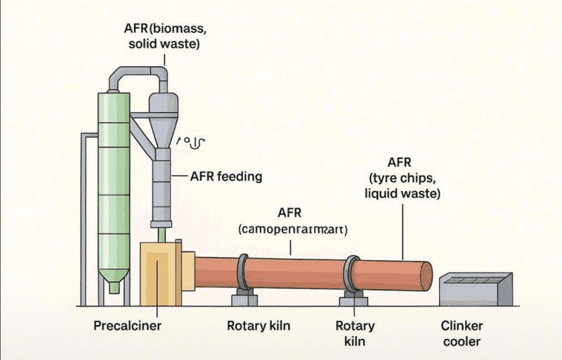 What is Thermal Substitution Rate (TSR) in Cement Plants?