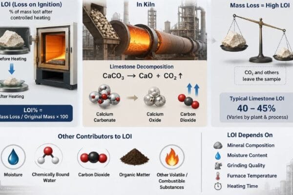 Loss on Ignition in Cement: Calculate Raw Mix Losses Accurately